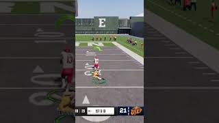 PlayAction downfield for a td collegefootball subscribe shorts fyp [upl. by Amaryl]