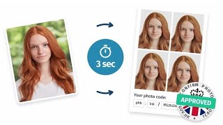 How to Get a UK Passport Photo Online  PhotoBooth Online [upl. by Adnir95]