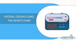 Enteral Feeding Via Infinity Pump [upl. by Knitter]