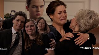 Young Sheldon Finale Shows The Aftermath Of Georges Death And How His Family Cope With The GRIEF [upl. by Nniuqal]