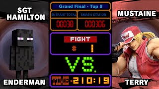 Smash Station 306  SIR YES SIR  SGT HAMILTON vs AoR  Mustaine  Grand Final  Top 8 [upl. by Dill832]