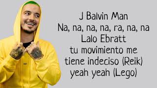 Reik J Balvin y Lalo Ebratt  Indeciso Letra [upl. by Fiester550]