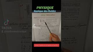 PHYSIQUE STATIQUE DES FLUIDES [upl. by Imit312]