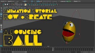 Animation tutorial  Pacman Bouncing ball [upl. by Heppman737]