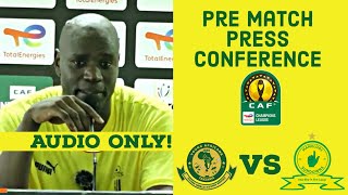 Young Africans SC VS Mamelodi Sundowns  Denis Onyango’s pre match press conference [upl. by Thorin]