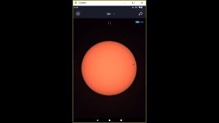 Sun  Seestar S50 Pompey Observatory  29 March 2024 [upl. by Jovitta]