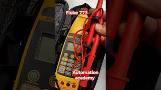 Fluke 773 milliamps Process clamp meter electricalcontrol elect electrical electricalworkers [upl. by Fineberg]