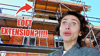 WE HAVE GOT A LOFT EXTENSION 1930s House Renovation Imogen Horton [upl. by Trudnak]