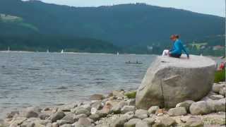 Am Schluchsee Strand Schwarzwald  Black Forest [upl. by Initsed196]