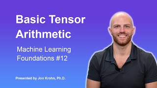 Basic Tensor Arithmetic The Hadamard Product — Topic 12 of Machine Learning Foundations [upl. by Ellehsyt]