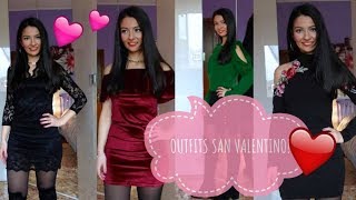 4 Outfit per San Valentino [upl. by Oniger]