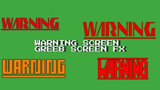 MEGAMAN XZEROZX WARNING GREEN SCREEN FX [upl. by Hsivat697]