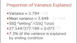 Effect Size Variance Explained [upl. by Elder]