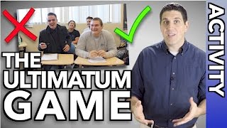 The Ultimatum Game Are people rational [upl. by Lesley]