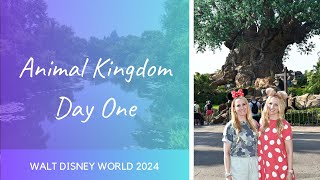 Animal Kingdom  Day One  WALT DISNEY WORLD 2024 VLOG [upl. by Nadabus328]