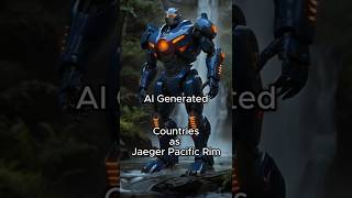 AI Generated Jaeger Pacific Rim ai shorts trending capcut jaeger robot india unitedstates [upl. by Mencher]