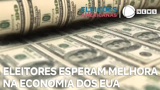 Eleitores esperam melhora na economia com vitória de Trump [upl. by Eldin]