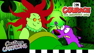 Muriel Gets Possessed  Courage the Cowardly Dog  Cartoon Cartoons [upl. by Lladnor32]