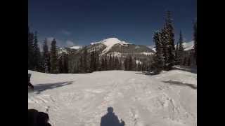 Green trails from the Arapahoe Basin Black Mountain Express Lift [upl. by Shamma300]