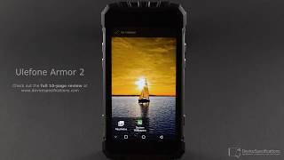 Ulefone Armor 2  UI Applications Settings Camera App FULL REVIEW in 10 pages link [upl. by Kobylak235]