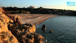 Stomio Beach Greece Peloponnese  AtlasVisual [upl. by Langsdon615]