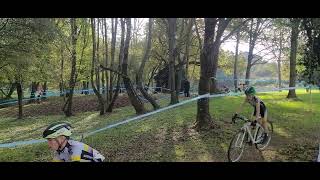 Cyclocross de Saint Quentin Fallavier U13 2ème tour  bike cycling [upl. by Enirehtak]