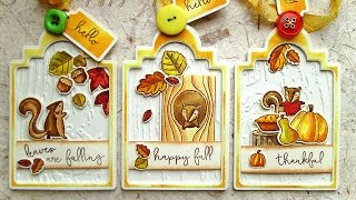 Leaves Are Falling  Shadow Box Tag Set [upl. by Kaya]