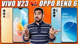 VIVO V23 vs OPPO Reno 6 Comparison Overview Detailed Specs Comparison [upl. by Bouchard]