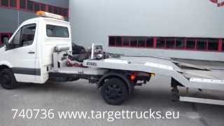 740736 VW CRAFTER 25 TDI 163HP TRACTOR 0109 W EISEL PA675 CAR TRAILER FOR 3CARS [upl. by Eustatius]