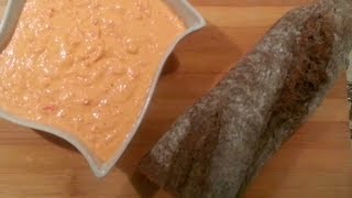 The Rustic Greek Cook tirokafteri spicy cheese mezze τυροκαυτερή [upl. by Ide]