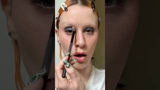 Blue eye makeup look makeup bluemakeuplook creativemakeuplooks makeuplook fashionbloger [upl. by Reitman]