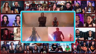 Star Wars Fans React To LIVE ACTION CLONE WARS With ANAKIN amp AHSOKA  Ashoka Ep 5 Reaction Mashup [upl. by Anilahs]