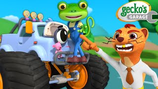 Weasel Steals Mollys Teddy  Geckos Garage  Trucks For Children  Cartoons For Kids [upl. by Chrystal]