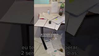 fiquei o ano inteiro sem estudar [upl. by Carnes]