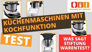 Beste Küchenmaschine mit Kochfunktion Stiftung Warentest Bewertungen [upl. by Ellerahs621]