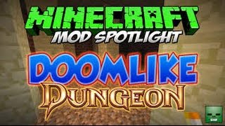 GUIA MINECRAFT MOD DOOMLIKE DUNGEONS MOD [upl. by Amarillis284]