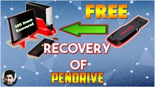 Recuva  Pen Drive Data Recovery For Free [upl. by Nanis]