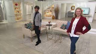 Joan Rivers Classic Long Sleeve Houndstooth Blazer on QVC [upl. by Hollenbeck]