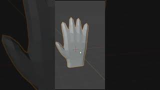 HOW TO CREATE HAND IN BLNDER  STYLIZED HAND  PHOTOSHOP DESIGN  bLENDER3D artssupremo [upl. by Erena]