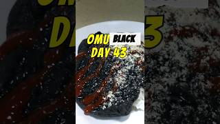 🖤omurice from the hell💀 on day 43 omurice cooking food egg viral [upl. by Horowitz119]