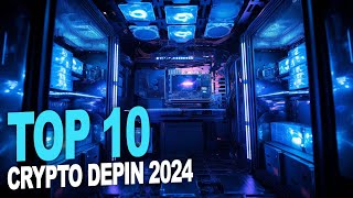 Top 10 crypto monnaie DEPIN pour 2024 [upl. by Merideth]