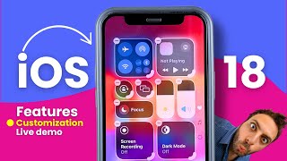 The Best Features of iOS 18 Demonstrated  iOS 18 New Features amp iPhone Customization [upl. by Gimble]