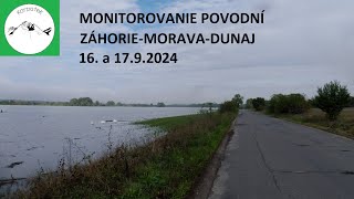 Povodne september 2024  ZáhorieMoravaDunaj [upl. by Missak570]