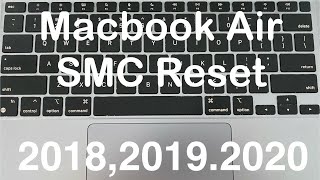 How to Reset SMC on Macbook Air 201820192020 [upl. by Filippa]