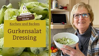 Gurkensalat DressingTipp und Trick So wird der Salat noch bekömmlicher [upl. by Adria]