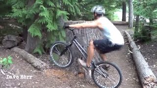 Whistler Post Comp Trials Ride  2012 Ross Winsor Dave Herr MASSIVE sidehops [upl. by Yusuk]