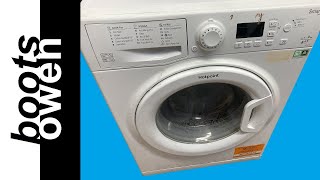 Hotpoint washing machine how to clean filter [upl. by Drofnelg]