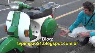 MOTO VESPA PX200 1988 DO LORD PIMPÃO [upl. by Enyrhtak700]