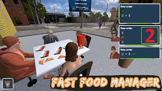 More customers more money  Fast Food Manager [upl. by Snowman691]