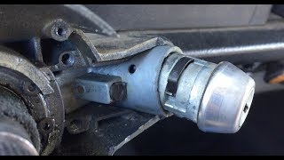 How to replace the ignition lock cylinder on a 1973 Super Beetle [upl. by Atineb139]